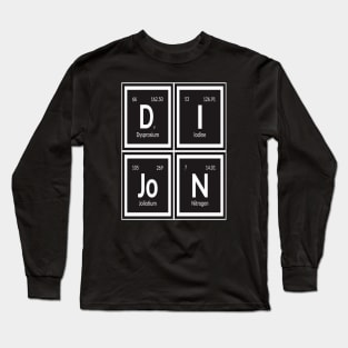 Dijon | Periodic Table of Elements Long Sleeve T-Shirt